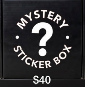 Mystery sticker box ($40)