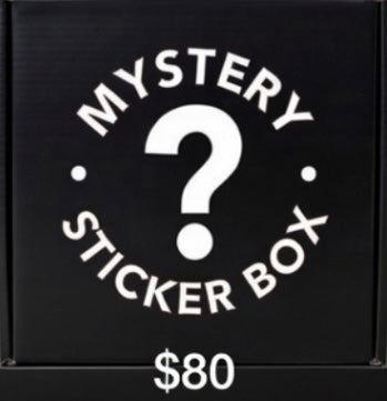 Mystery sticker box ($80)